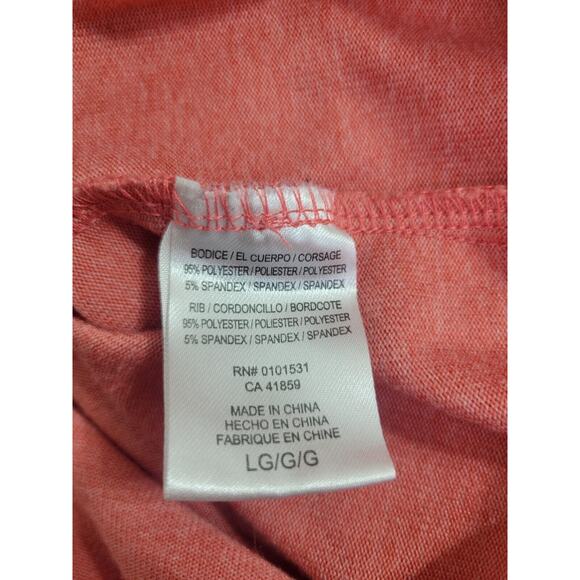 Disney Orange Mickey Mouse Graphic Pullover Hoodie Sweatshirt Women's Size Large - Picture 8 of 9